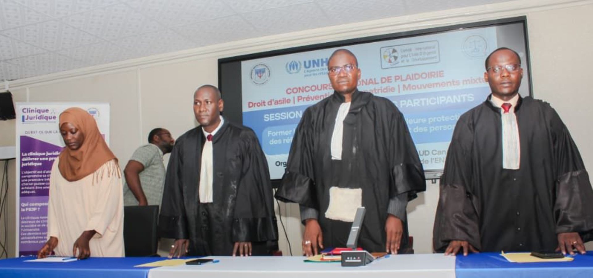 Clinique Juridique (UAM Niamey-Niger) : dix universités croisent le fer sur le droit d'asile, quatre s'arrachent la finale du Concours National de Plaidoirie 2026.